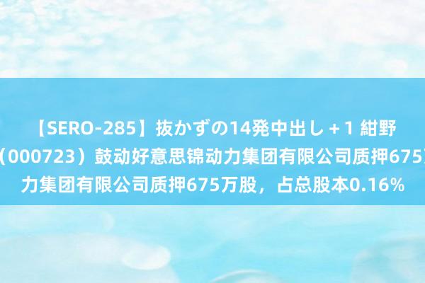 【SERO-285】抜かずの14発中出し＋1 紺野ひかる 好意思锦动力（000723）鼓动好意思锦动力集团有限公司质押675万股，占总股本0.16%