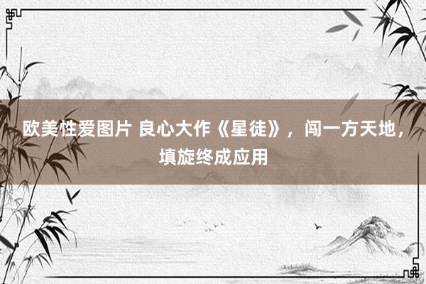 欧美性爱图片 良心大作《星徒》，闯一方天地，填旋终成应用